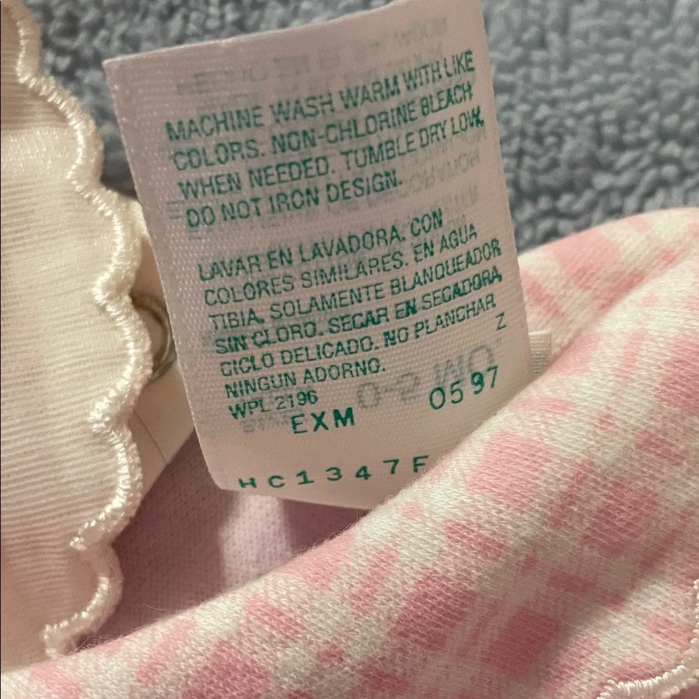 Healthtex Vintage Little Impressions Baby Jumpsuit Size 0-5 Months